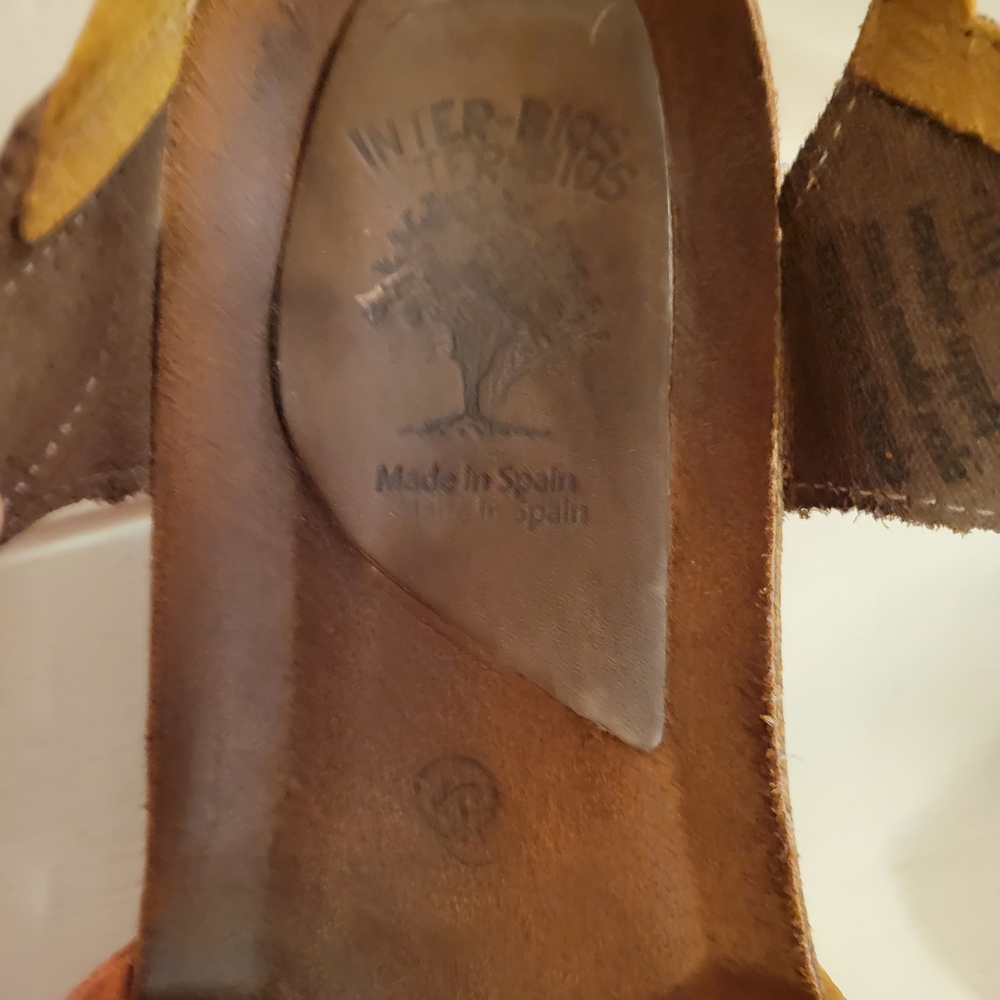 Vibrant Yellow and Pink Sandals for Casual Comfort (EUC ONLY tried On ) - Picture 2 of 12